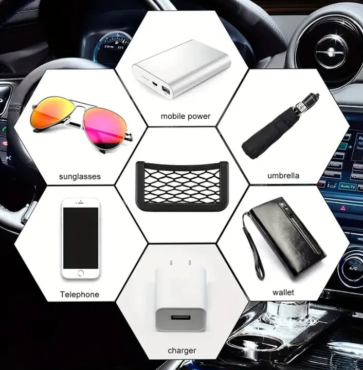 Car Net Pocket Mobile Holder